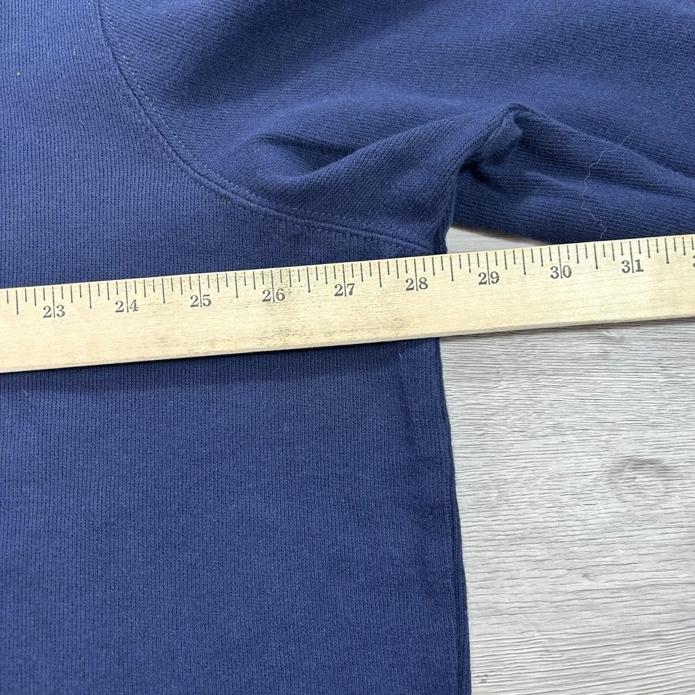 Polo Ralph Lauren Pullover Mens 2XL Navy Estate Rib Quarter Zip Cotton Pony Logo